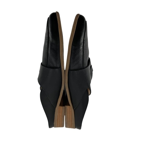 Dr. Scholl’s Black Leather Slip-On Pointed Toe Mules Size 7.5 Women’s - Picture 6 of 8